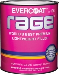 Evercoat 100106 Rage Lightweight Fiberglass Filler